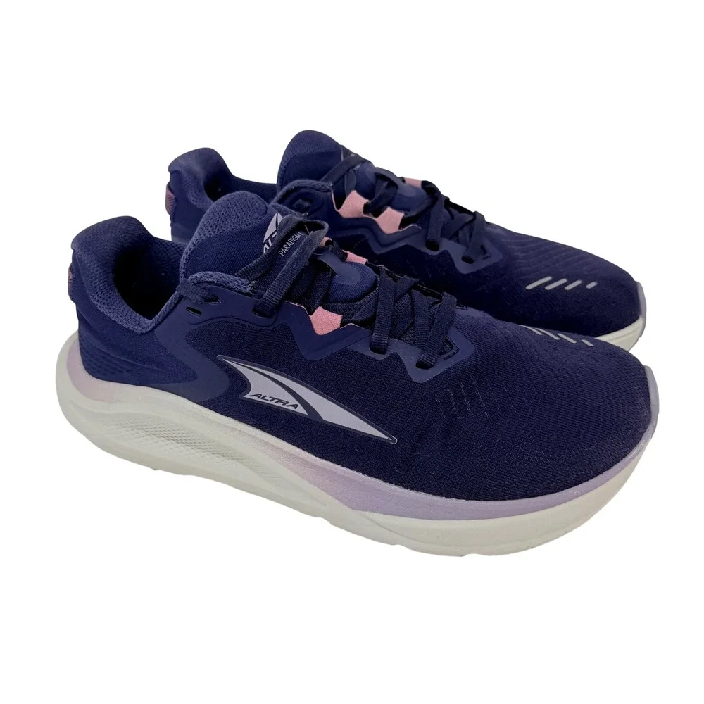 Altra Paradigm 8 Womens Size 9 Running Shoes Navy Plum AL0A85RN445